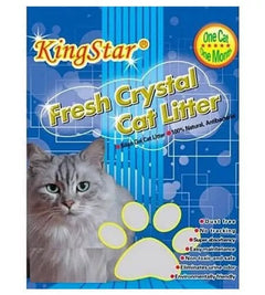 חול קריסטל לחתול 3.6 ליטר של חברת king star