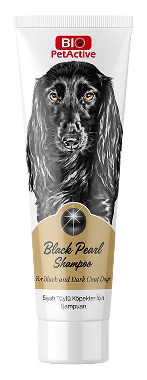 שמפו פנינה שחורה לכלבים בעלי פרווה שחורה או כהה